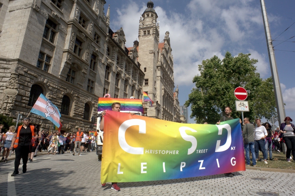 CSD vorm Neuen Rathaus. Foto: Alexander Böhm