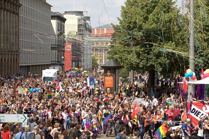 Der Augustusplatz reichte nicht aus. Foto: Alexander Böhm