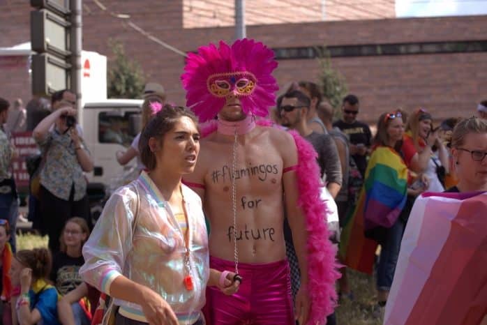 Falmingos for Future. Foto: Alexander Böhm