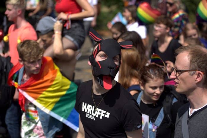 Hundemasken waren diese Jahr im Trend. Foto: Alexander Böhm