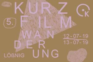 Kurzfilmwanderung Leipzig Flyer
