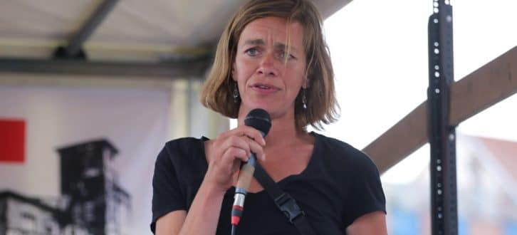 Landtagsabgeordnete Juliane Nagel (Linke). Foto: Alexander Böhm