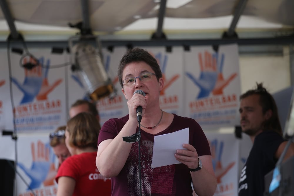 Pfarrarin Britta Taddiken. Foto: Alexander Böhm