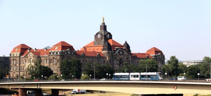 Die Sächsische Staatskanzlei in Dresden. Foto: L-IZ.de