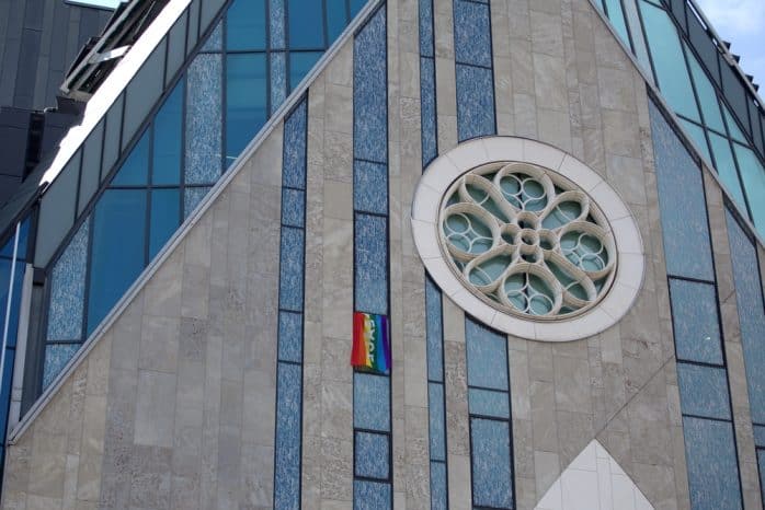 Uni Leipzig in bunt. Foto: Alexander Böhm