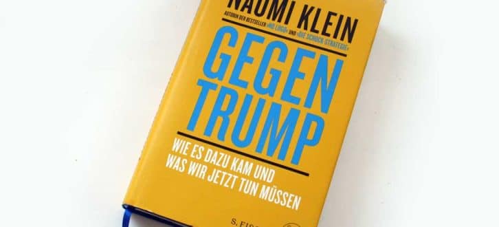 Naomi Klein: Gegen Trump. Foto: Ralf Julke
