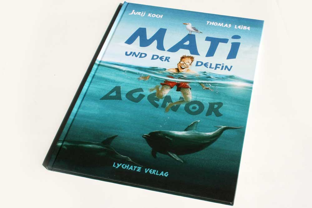 Jurij Koch, Thomas Leibe: Mati und der Delfin Agenor. Foto: Ralf Julke