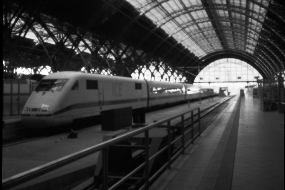 Fluchtpunkt Hauptbahnhof. Foto: Sighard Gille