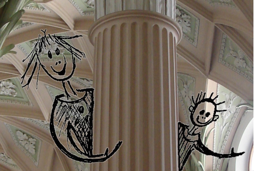 Kinderkirchenfuehrungen. Foto/Grafik: Kirchenbezirk Leipzig