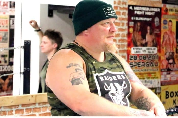 Matthias Eichler ist Trainer und Chef im „Wohnzimmer“-Ring. Foto: Michael Freitag