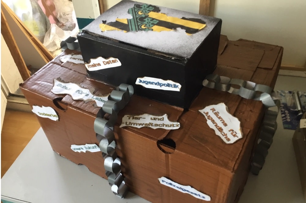 Wahlurne. Quelle: Stadtjugendring Leipzig e.V.