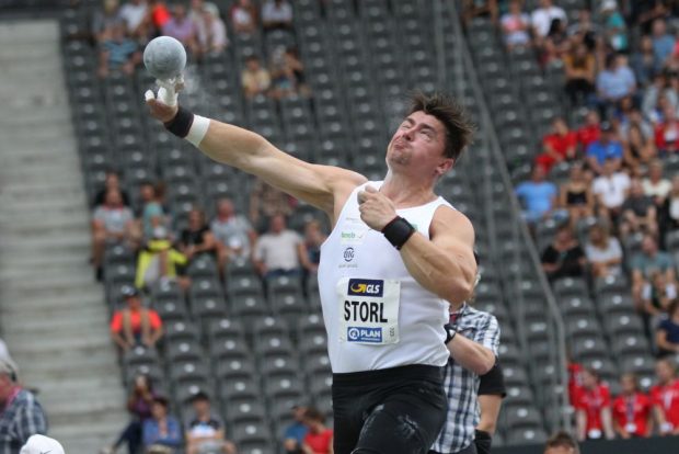 Das Titel-Abo von David Storl (DHfK) wurde jäh beendet. Foto: Jan Kaefer