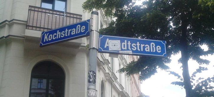 Arndtstraße / Ecke Kochstraße. Foto: Alexander John