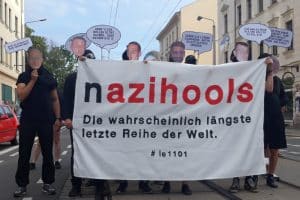 Protest gegen mangelhafte Aufklärung in den Connewitz-Prozessen. Foto: René Loch