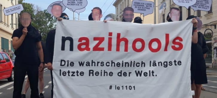 Protest gegen mangelhafte Aufklärung in den Connewitz-Prozessen. Foto: René Loch