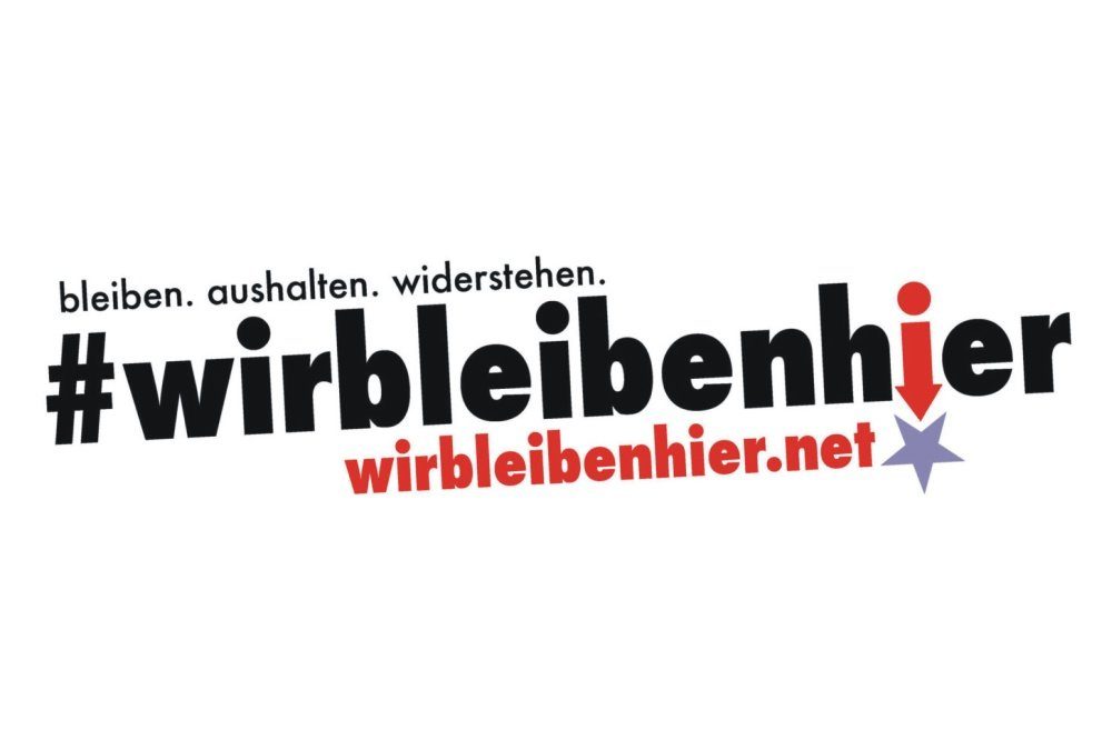 Die Initiative „Wir bleiben hier“ fragt nach Engagegement statt Jammerei. Foto: Screen Wir bleiben hier