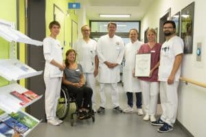 Der Bereich Infektions- und Tropenmedizin am Universit&auml;tsklinikum Leipzig wurde erfolgreich als &bdquo;Zentrum f&uuml;r Infektiologie&ldquo; zertifiziert. Foto: Stefan Straube / UKL