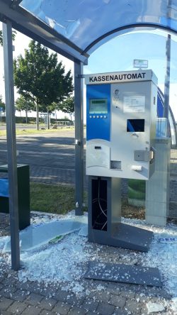 Schaden erster Blick. Quelle: Stadtverwaltung Markkleeberg