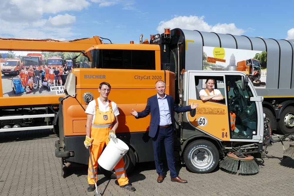 Imagekampagne. Quelle: Stadtreinigung Leipzig