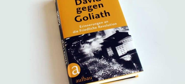 Bernd-Lutz Lange, Sascha Lange: David gegen Goliath. Foto: Ralf Julke