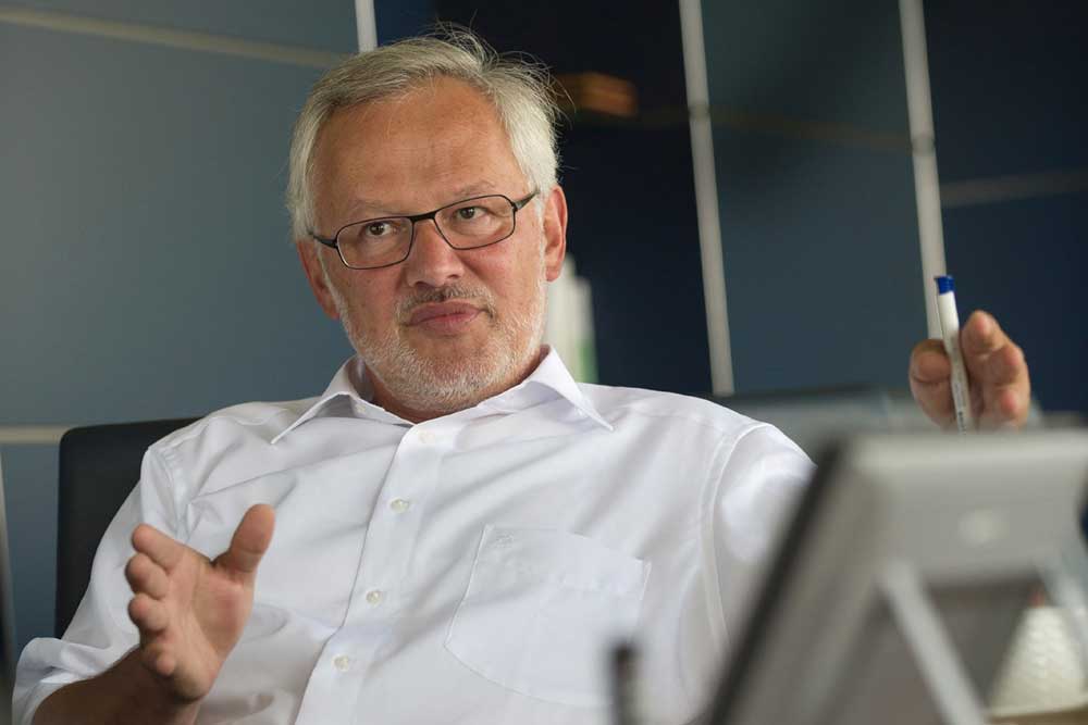 Prof. Dr. Georg Teutsch. Foto: UFZ / André Künzelmann