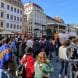 Gegendemonstration aus der Dresdner Neustadt Richtung Neumarkt. Foto: Privat