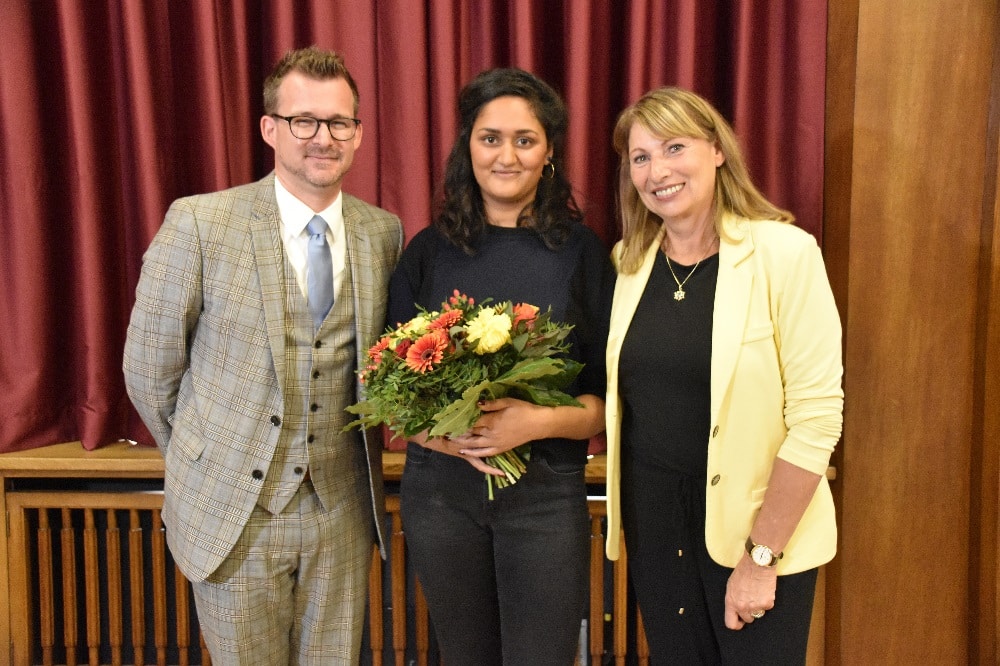 Die neue Marwa El-Sherbini-Stipendiatin Maya Singh © SMGI/Marion Doering