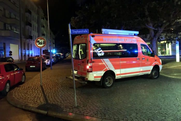Am 3. Oktober gegen 2 Uhr an der Stephanstraße. Foto: L-IZ.de