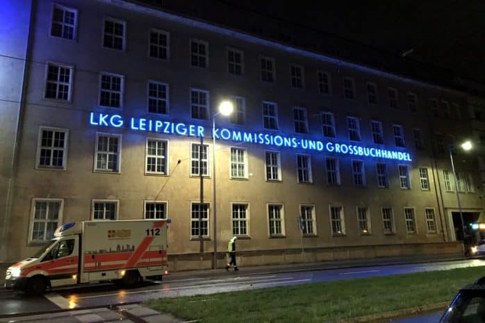 Gleich nebenan das Haus des Buches. Foto: L-IZ.de