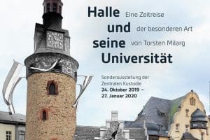 Plakat zur Ausstellung. Foto: Torsten Milarg / Universität Halle