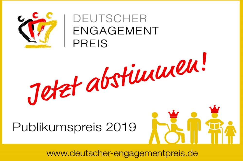 Publikumspreis 2019. Quelle: Deutscher Engagementpreis