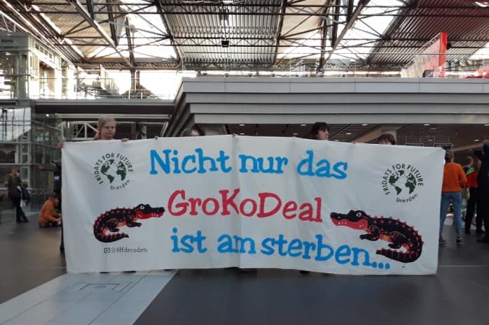 Protest von Fridays for Future. Foto: René Loch