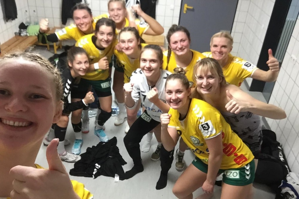 Siegerselfie der feiernden Piranhas. Quelle: SC Markranstädt e.V.