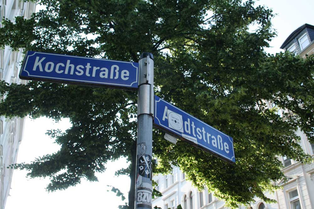 Kochstraße / Ecke Arndtstraße. Foto: Ralf Julke