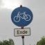 Radweg Ende. Foto: Ralf Julke