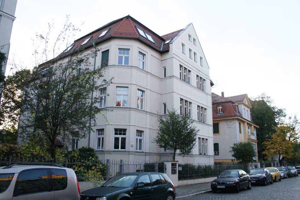Das Haus Schorlemmerstraße 8 in Gohlis. Foto: Ralf Julke