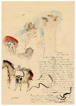 Max Schwimmer: Brief an Wilhelm Geyger, 20.7.1940. Foto SGM