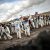 Gegen den Kohleausstieg erst 2038: Ende Gel&auml;nde besetzt immer wieder Braunkohletagebaue. Foto: Tim Wagner