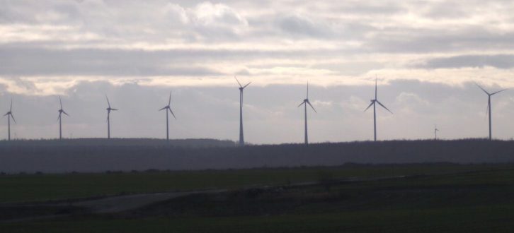 Windpark im Leipziger Südraum. Foto: Michael Freitag