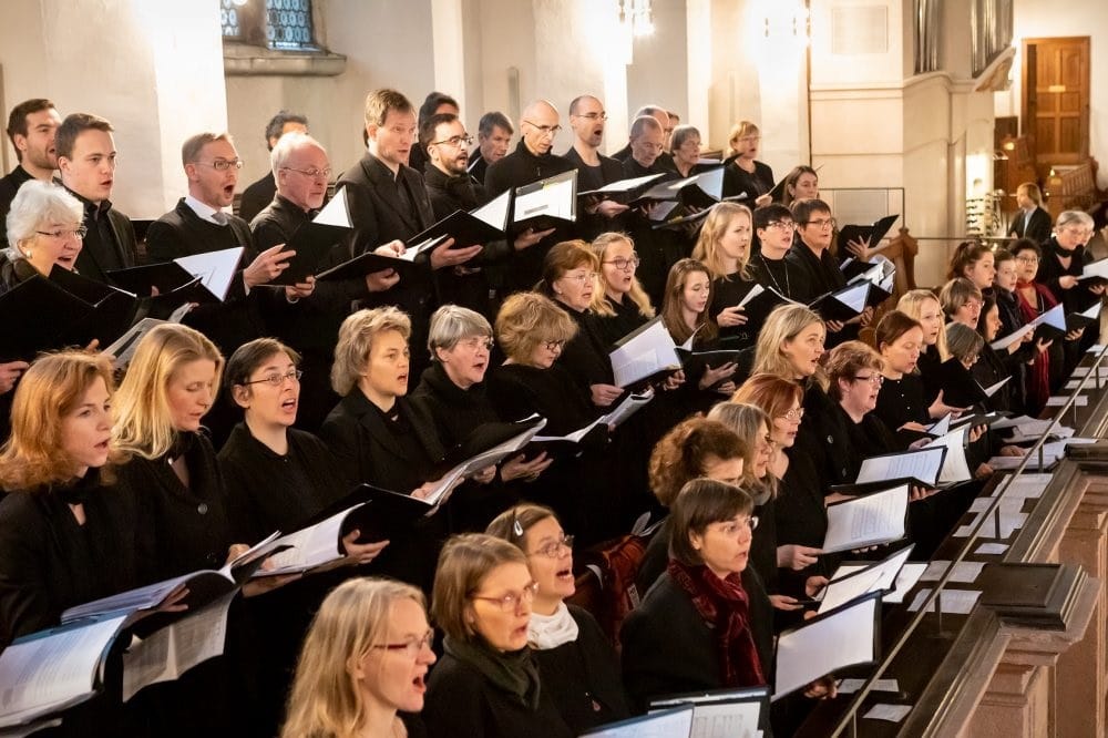 Kantorei der Singschule St. Thomas. Quelle: Ev.-Luth. Kirchgemeinde St. Thomas