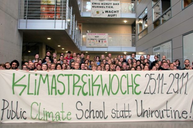 Studierende mehrerer Hochschulen rufen zur Klimastreikwoche auf. Foto: Students For Future