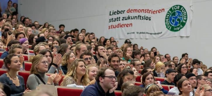 Die Klimastreikwoche soll mit einer studentischen Vollversammlung beginnen. Foto: Tobias Möritz