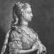 Mezzotinto mit dem Portrait von Prinzessin Anne (1709-1759) von Johann Christian Leopold, Augsburg um 1750 (Ausschnitt). Quelle: Stiftung Händel-Haus