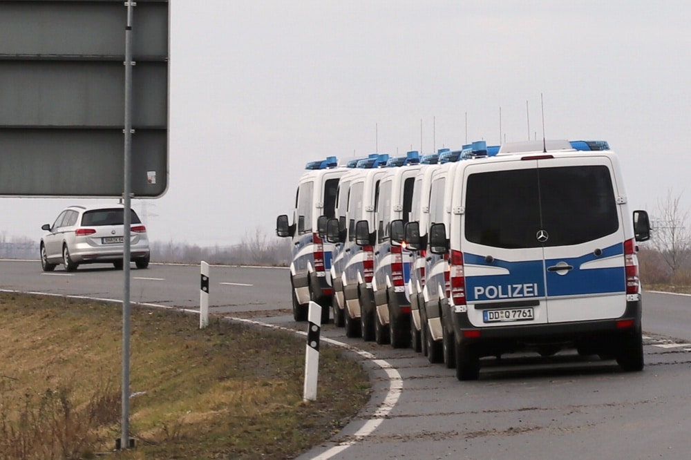 Großeinsatz. Foto: Michael Freitag