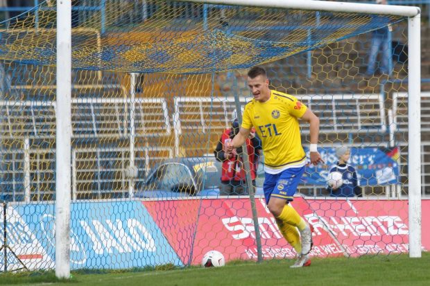 Matthias Steinborn erzielte früh die Führung für Lok. Foto: Jan Kaefer