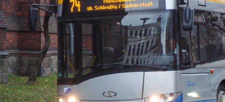 Buslinie 74 nach Holzhausen. Foto: Gernot Borriss