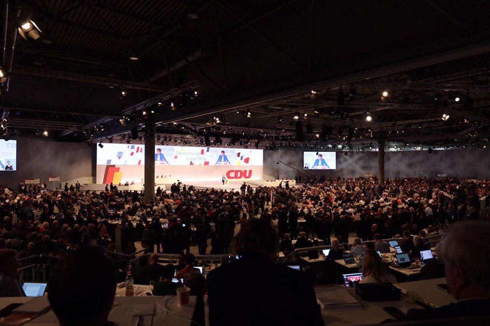 Bundesparteitag der CDU in Leipzig. Foto: L-IZ.de