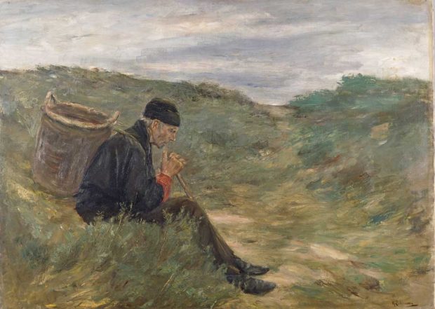 Max Liebermann: Rast in den Dünen, 1896. Foto: MdbK