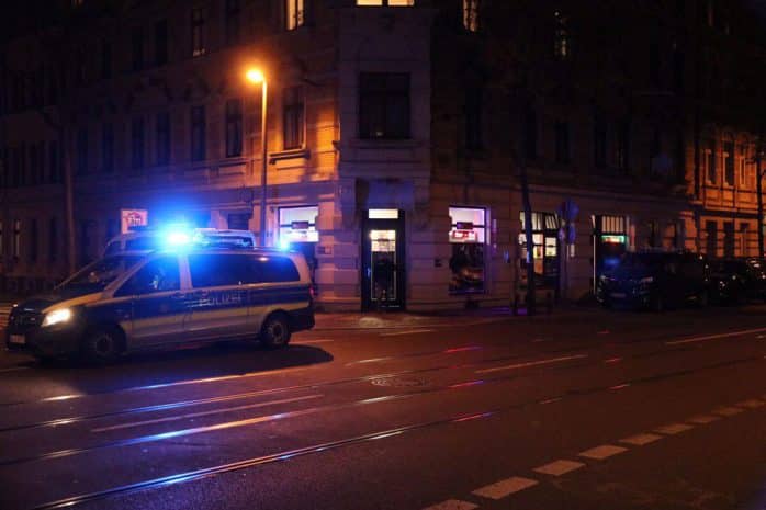 Die Seitenstraßen wurden abgesperrt. Foto: L-IZ.de