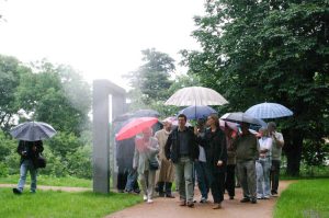 Eröffnung des Nordteils des Parks am Wasserschloss 2004. Archivfoto: Ralf Julke